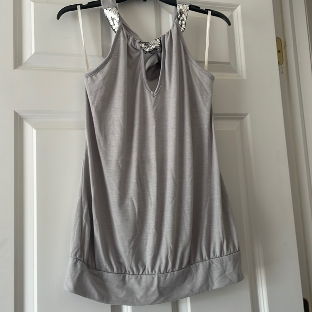 Brand New Charlotte Russe Halter with Sequins!!